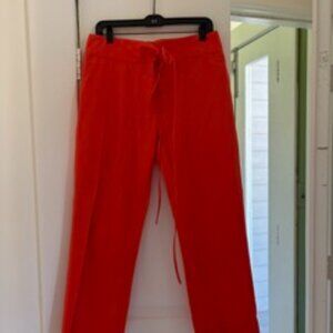 Ciao Lucia! Orange Trouser Pants Size Large